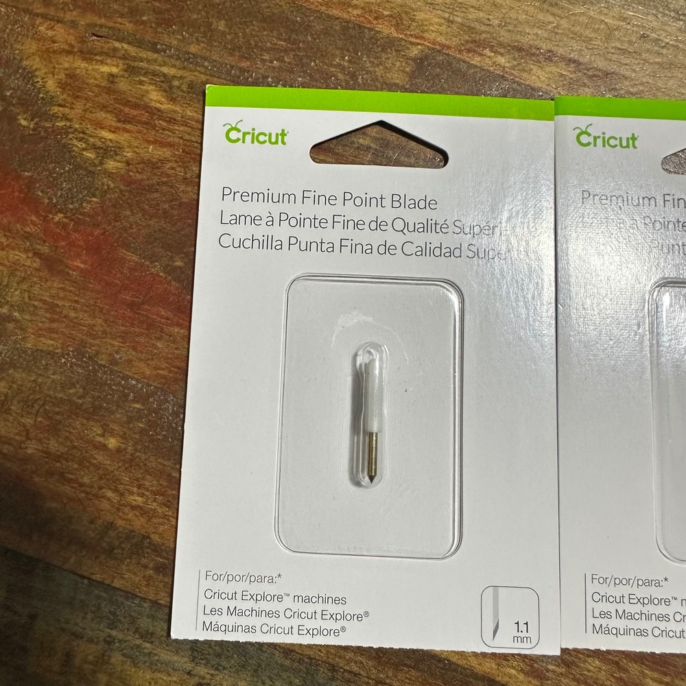Cricut‎ Premium Fine Point Blade Lot of 3 German Carbide for Explore Expression - Picture 2 of 4